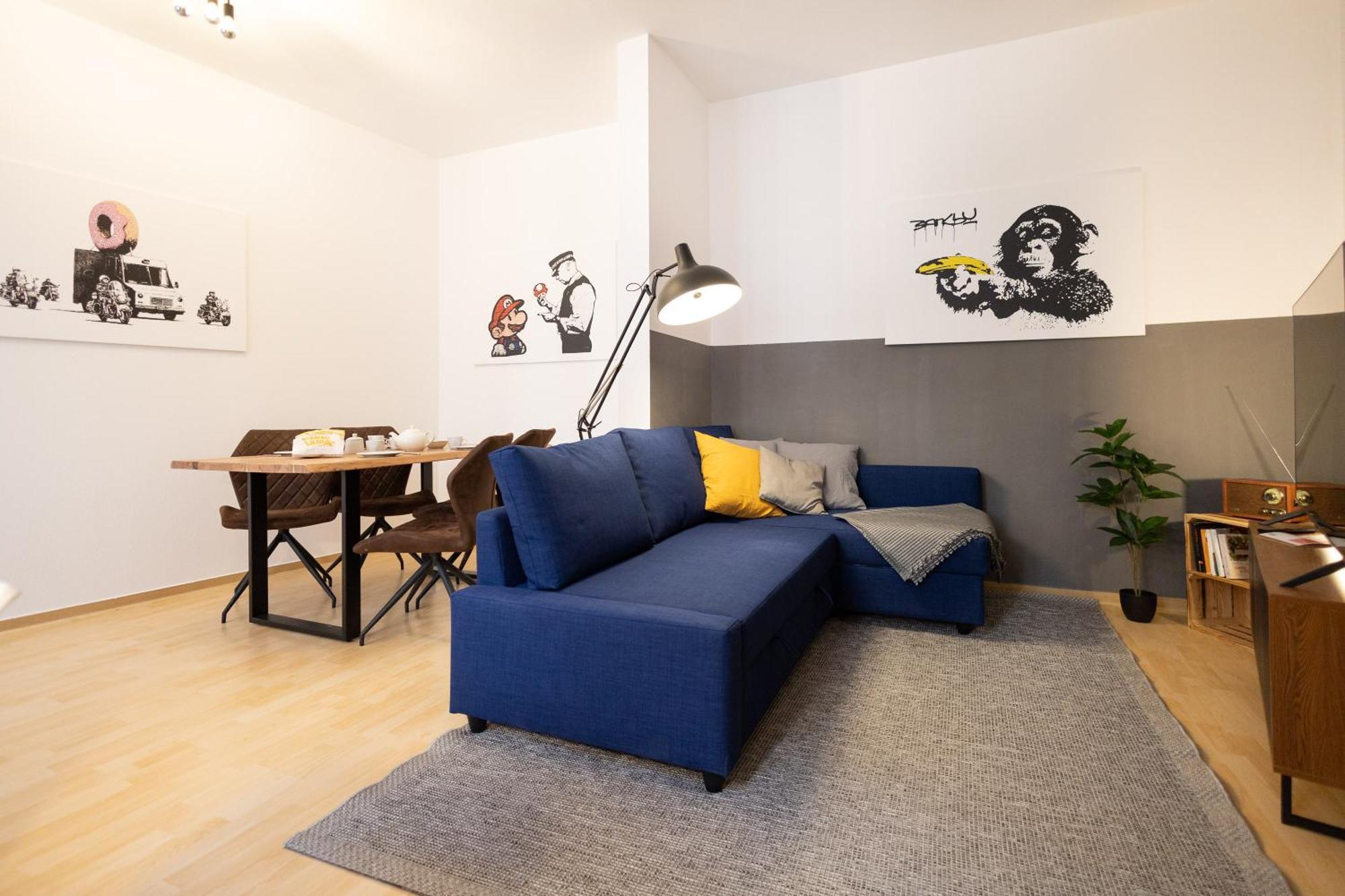 Ko-Living Space An Der Oper - Street Art Design Apartments Halle  Ngoại thất bức ảnh